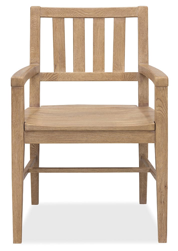 Hooker Furniture - Driftwood Splatback Arm Chair - Light Wood - 6820-75301-80 view 5