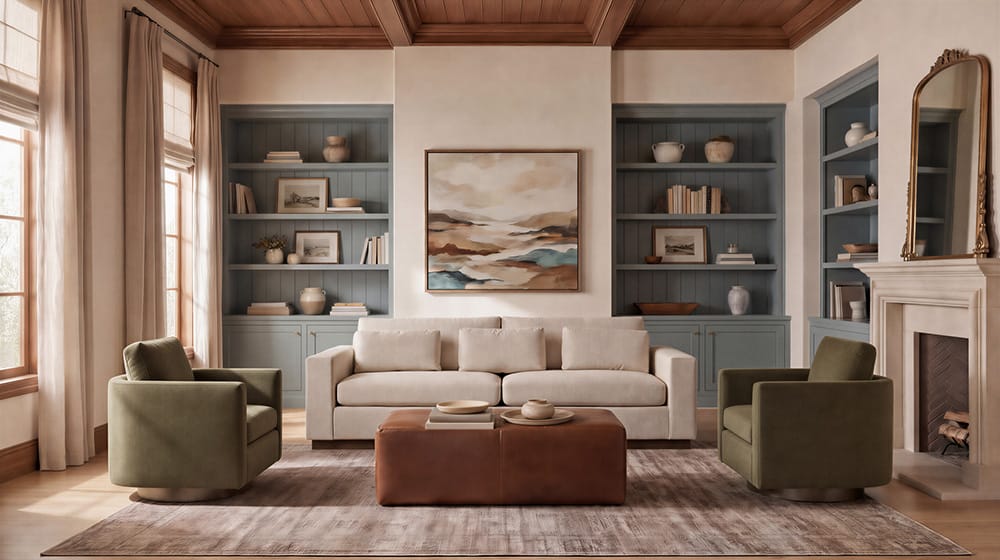 Hooker Furniture - Grady 8 ft. 2 over 2 Sofa in Beige - HFC-7427-801-400614-80-NS view 7