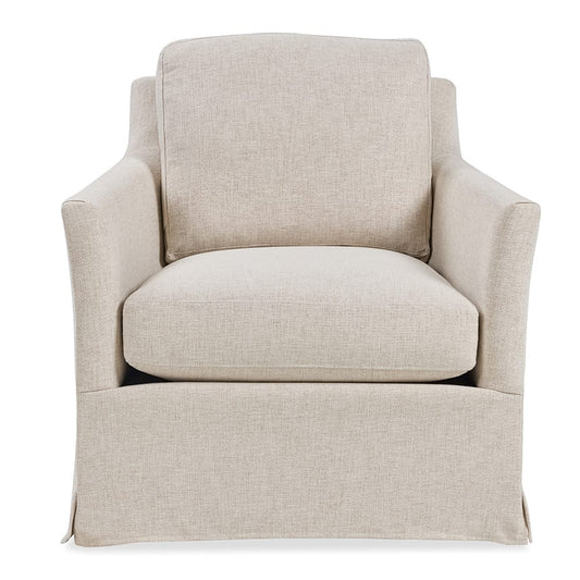 Hooker Furniture - Isley Swivel Chair in Linen - HFCX-1655-009-400614-80 view 2