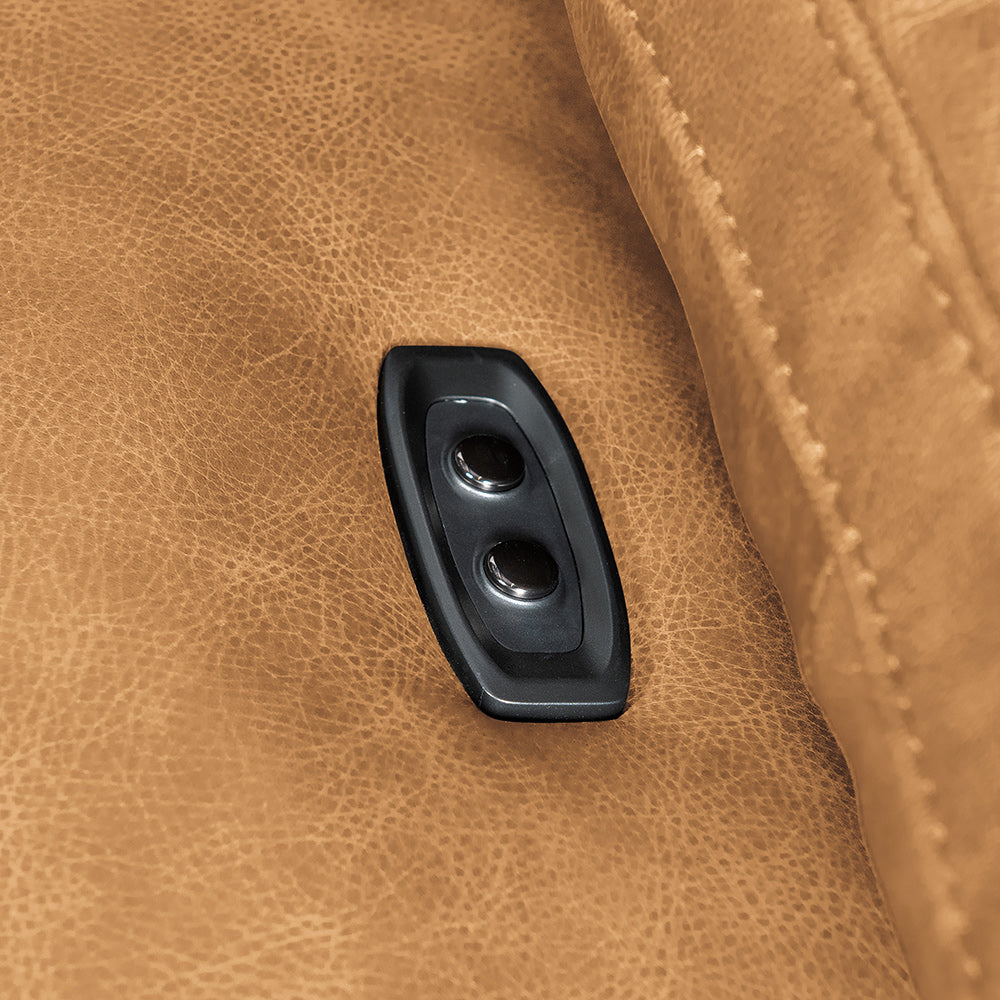 Hooker Furniture - Jericho Power Sofa with Power Headrest - Brown - SS461-PH025-087 view 8