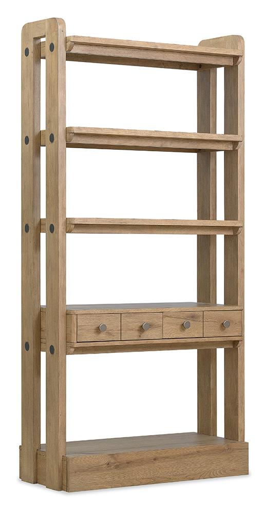 Hooker Furniture - Kalamazoo Bookcase in Medium Wood - 6062-10446-80 veiw 2