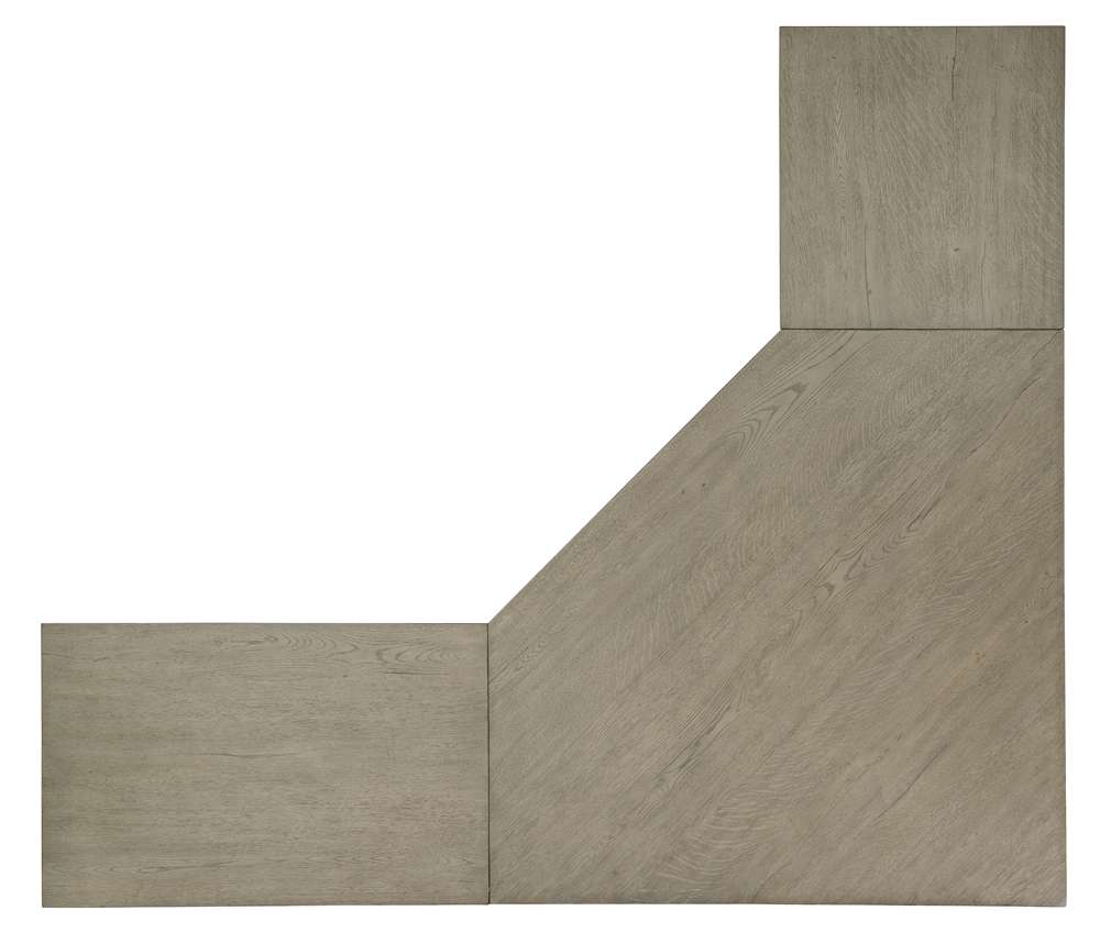 Hooker Furniture - Linville Falls Corner Desk with File and Open Desk Cabinet - 6150-10933-85 veiw 4
