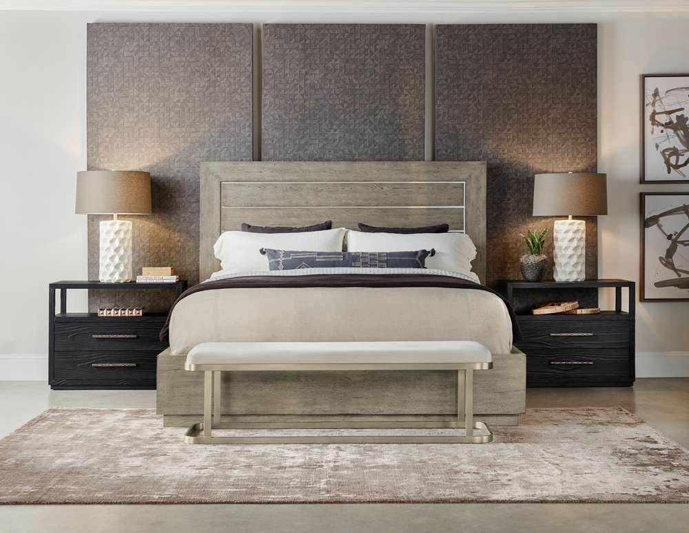 Hooker Furniture - Linville Falls Mill Ridge King Panel Bed - 6150-90266-85 veiw 3