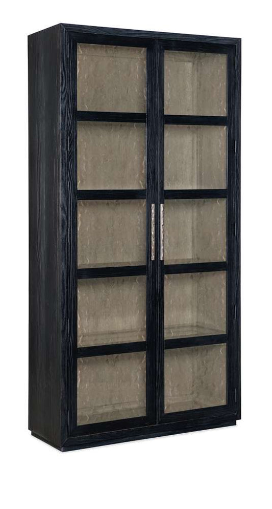 Hooker Furniture - Linville Falls Shou Sugi Ban Curio Cabinet - 6150-75906-99 veiw 2