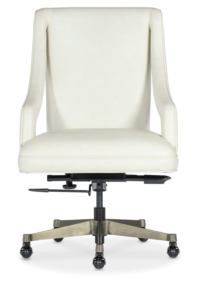 Hooker Furniture - Meira Executive Swivel Tilt Chair - White - EC210-001 view 5