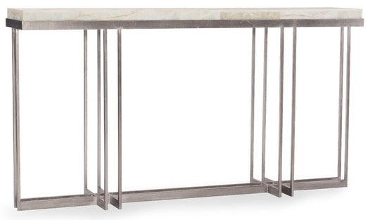 Hooker Furniture - Melange Blaire Console Table - 638-85327-WH veiw 2