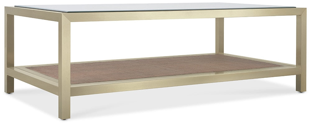 Hooker Furniture - Melange Cocktail Table in Silvers - 628-80560-15 veiw 2