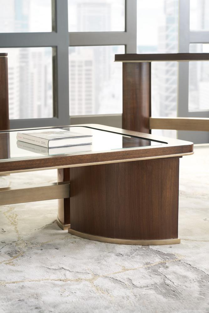 Hooker Furniture - Melange Contours Cocktail Table - 628-80550-89 veiw 3