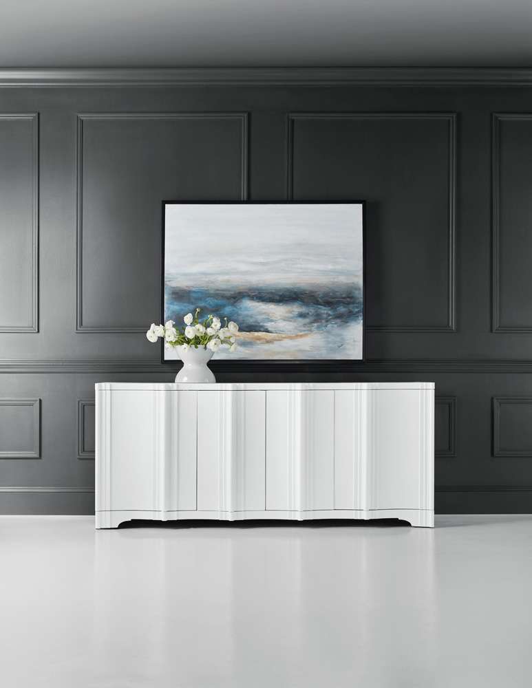 Hooker Furniture - Melange Corinth Four Door Entertainment Console - 628-55015-02 veiw 6