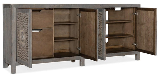 Hooker Furniture - Melange Emmett Entertainment Console - 628-85598-80 veiw 2