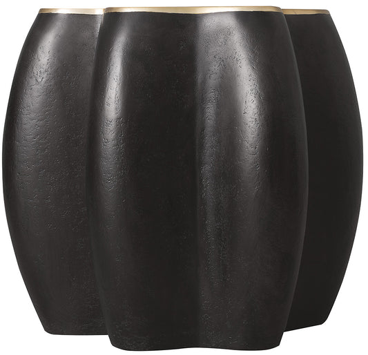 Hooker Furniture - Melange Even and Flow Round End Table - Blacks - 628-80587-99 view 2
