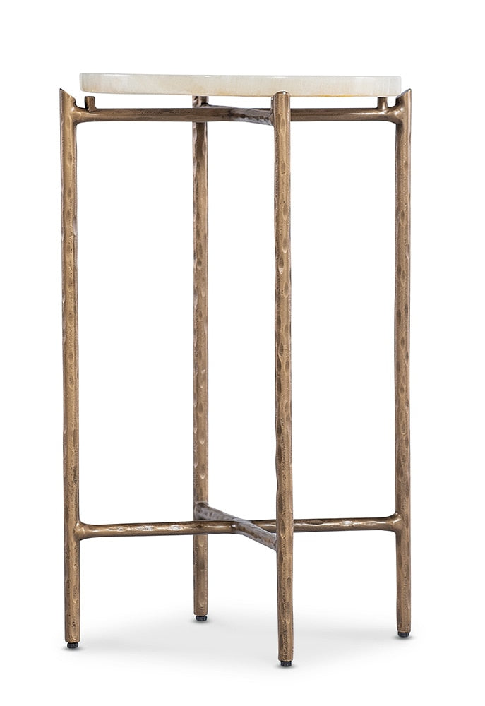 Hooker Furniture - Melange Je Suis Petit Spot Table in Golds - 628-50746-00 veiw 3