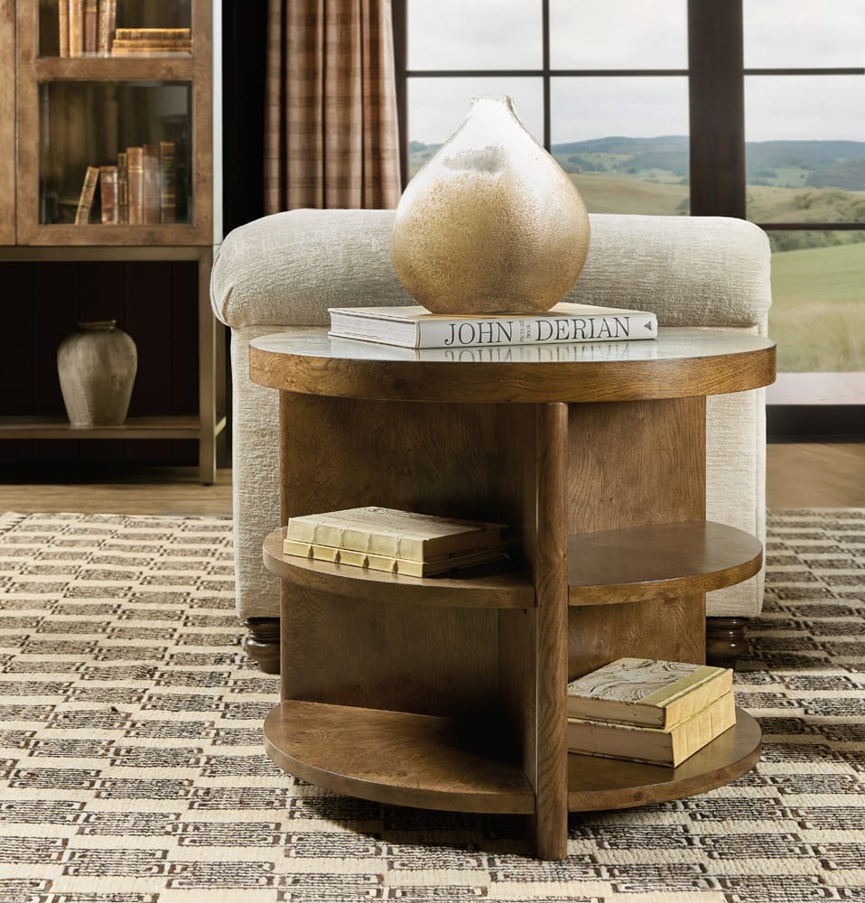 Hooker Furniture - Melange Mulholland Round End Table - 628-80606-82 view 5