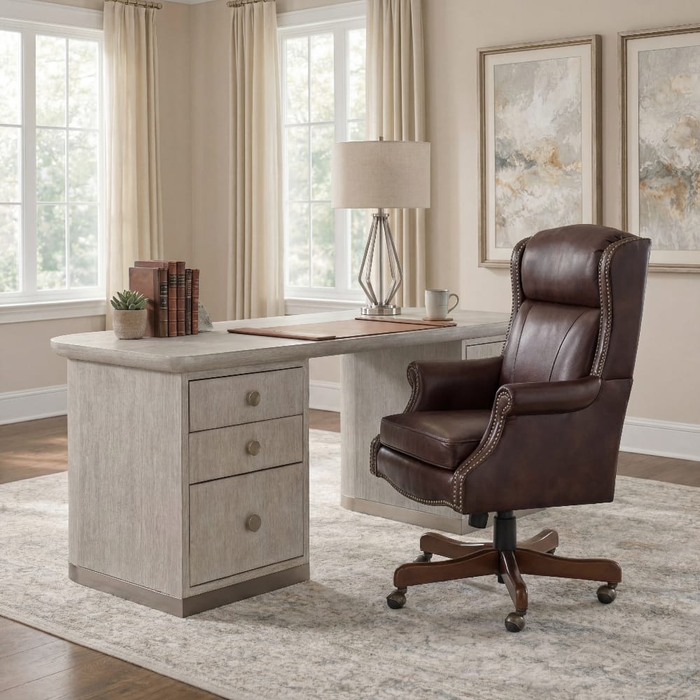 Hooker Furniture - Merlin Executive Swivel Tilt Chair - EC216 view 2