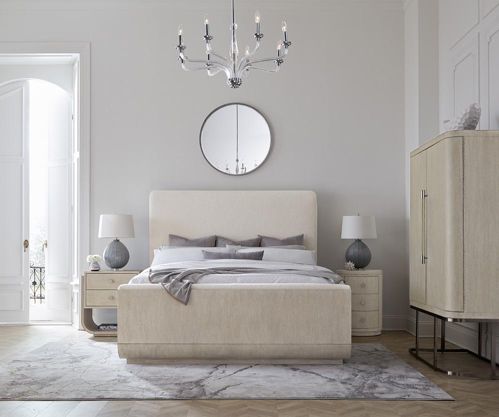Hooker Furniture - Modern Mood Queen Upholstered Panel Bed - 6850-90950-80 veiw 4