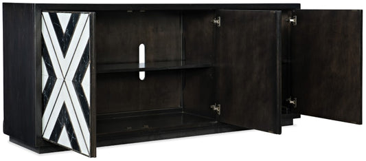 Hooker Furniture - Sanctuary Noir Et Blanc Entertainment Console - 5875-55480-00 veiw 2