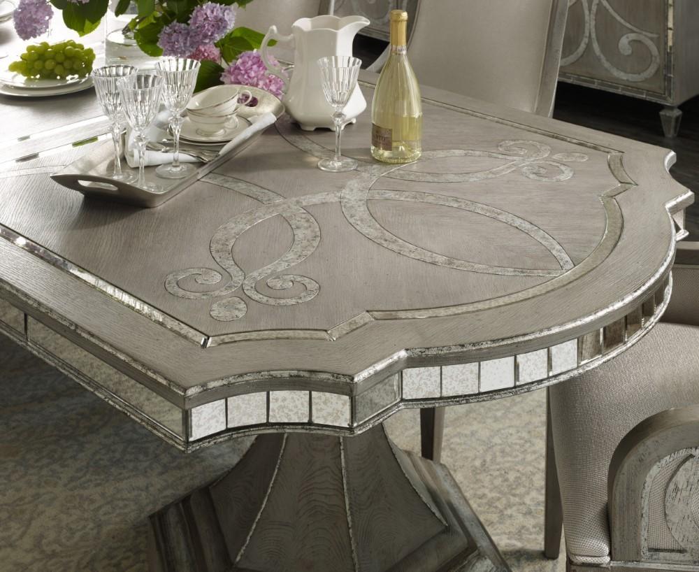 Hooker Furniture - Sanctuary Rectangle Dining Table w/2-20in leaves - 5603-75200-LTBR veiw 4