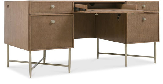 Hooker Furniture - Sonnet Executive Desk - 6072-10462-85 veiw 2