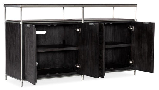 Hooker Furniture - St. Armand Entertainment Console - 5601-55460-BLK veiw 2