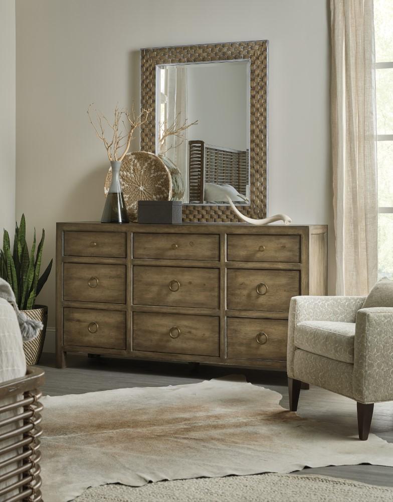 Hooker Furniture - Sundance Nine-Drawer Dresser - 6015-90202-89 veiw 3
