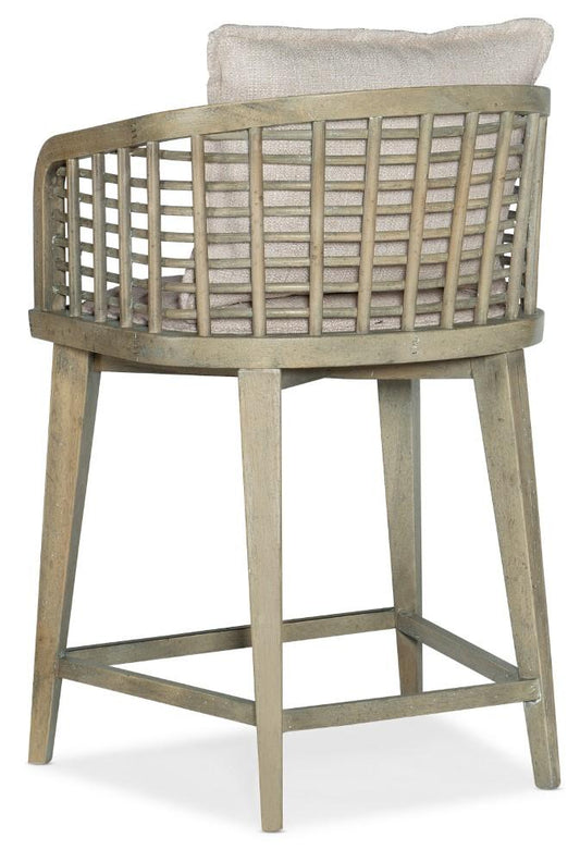Hooker Furniture - Surfrider Barrel Back Counter Stool - 6015-75350-80 veiw 2