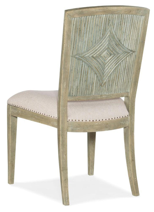 Hooker Furniture - Surfrider Carved Back Side Chair - 6015-75411-80 veiw 2
