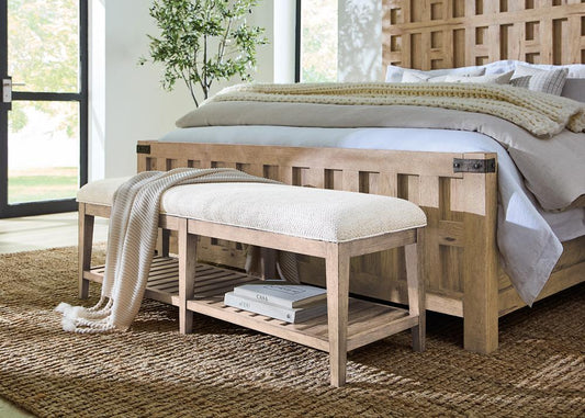Hooker Furniture - Vineyard Row Bed Bench - 6952-90119-80 veiw 2