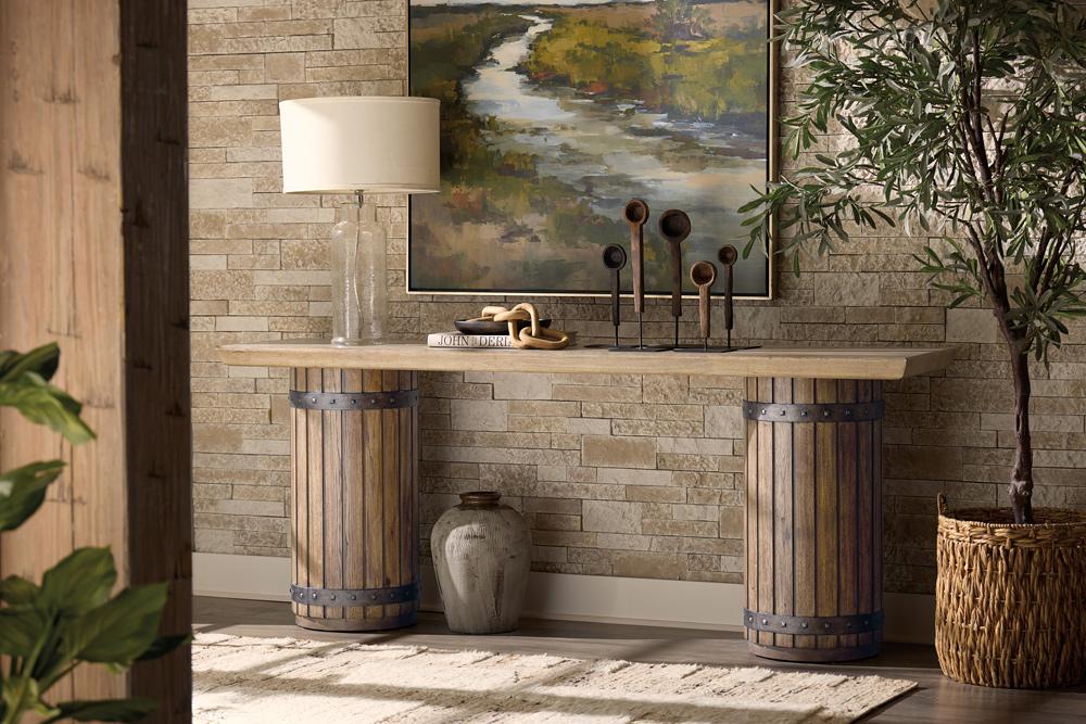 Hooker Furniture - Vineyard Row Console Table - 6952-80351-80 veiw 5