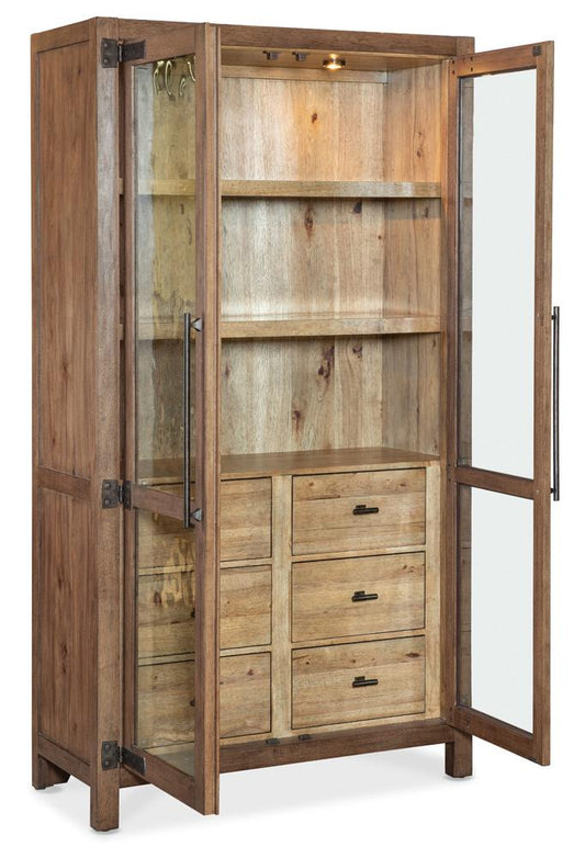 Hooker Furniture - Vineyard Row Display Cabinet - 6952-75906-85 veiw 2