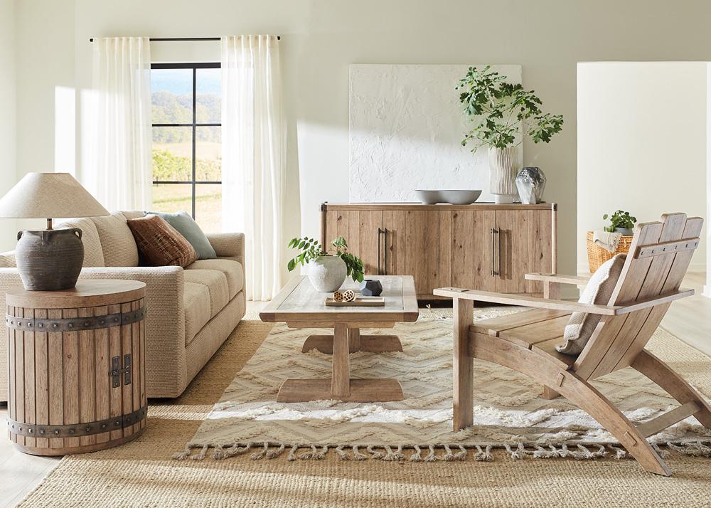 Hooker Furniture - Vineyard Row Rectangle Cocktail Table - 6952-80310-80 veiw 4