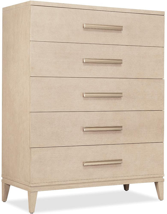 Hooker Furniture - Westwood Five Drawer Chest in Light Wood - 6133-90010-80 veiw 2