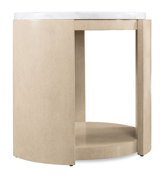 Hooker Furniture - Westwood Round Side Table - Light Wood - 6133-80116-80 view 2