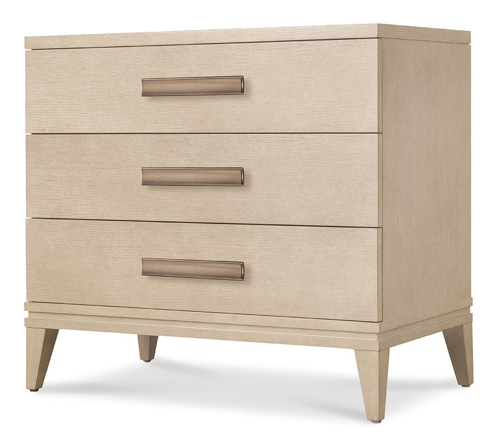 Hooker Furniture - Westwood Three-Drawer Nightstand in Light Wood - 6133-90016-80 veiw 3