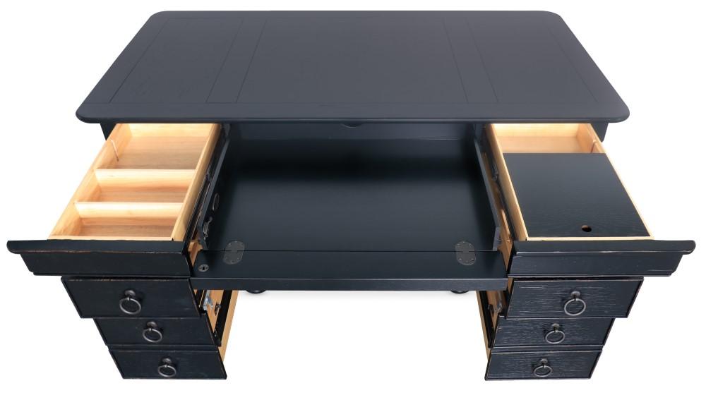 Hooker Furniture - Work Your Way Bristowe Junior Executive Desk - 5971-10660-99 veiw 4