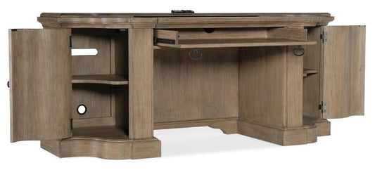 Hooker Furniture - Work Your Way Corsica Computer Credenza - 5180-10464 veiw 2