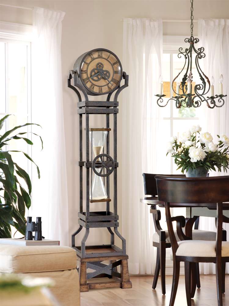 Howard Miller - Hourglass Floor Clock - 615074 veiw 3