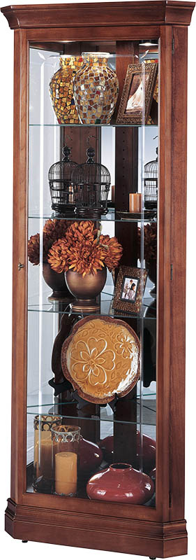 Howard Miller - Lynwood Windsor Cherry Curio Cabinet - 680345 veiw 1