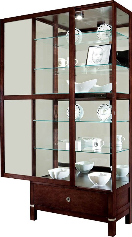 Howard Miller - Williamson Espresso Curio Cabinet - 680515 veiw 2