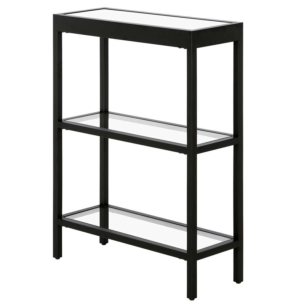 Hudson & Canal - Alexis 22in Wide Rectangular Console Table in Blackened Bronze - AT1168 veiw 4