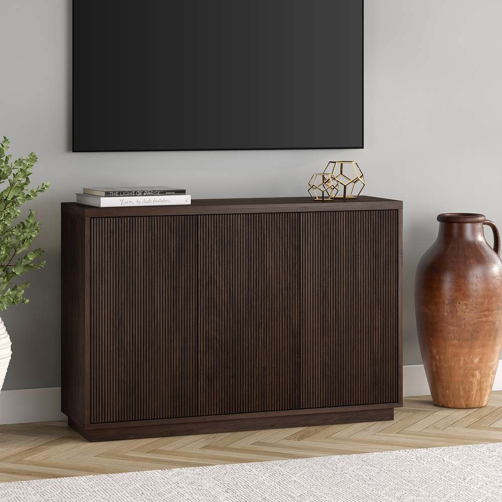 Hudson & Canal - Alston 48in Wide Rectangular Buffet Table in Alder Brown - BF2136 veiw 8