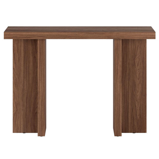 Hudson & Canal - Dimitra 42in Wide Rectangular Console Table in Satin Walnut - AT2332 veiw 2