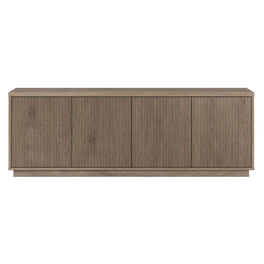 Hudson & Canal - Hanson Rectangular TV Stand for TVs up to 75in in Antiqued Gray Oak - TV2045 veiw 2