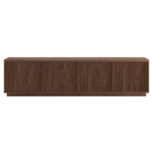Hudson & Canal - Hanson Rectangular TV Stand for TVs up to 85in in Satin Walnut - TV2379 veiw 2