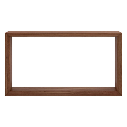 Hudson & Canal - Osmond 55in Wide Rectangular Console Table in Satin Walnut - AT2339 veiw 2