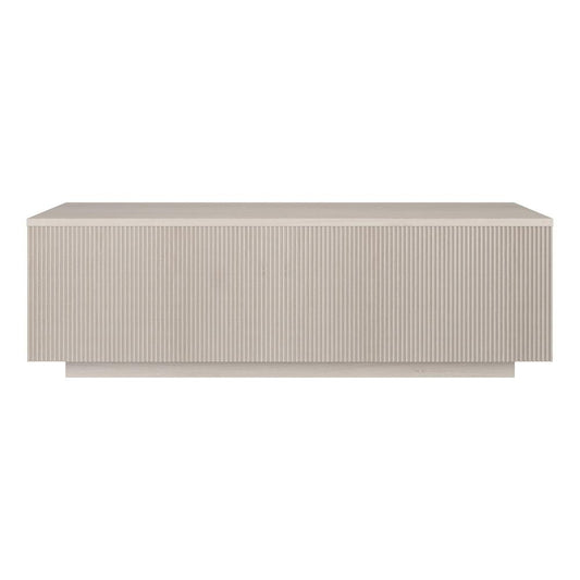 Hudson & Canal - Reyes 48in Wide Rectangular Coffee Table in Alder White - CT2171 veiw 2