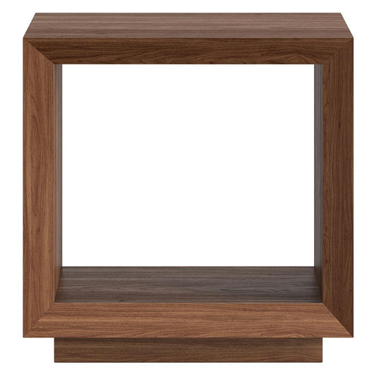 Hudson & Canal - Tannen 22in Wide Rectangular Side Table in Satin Walnut - ST2345 veiw 2