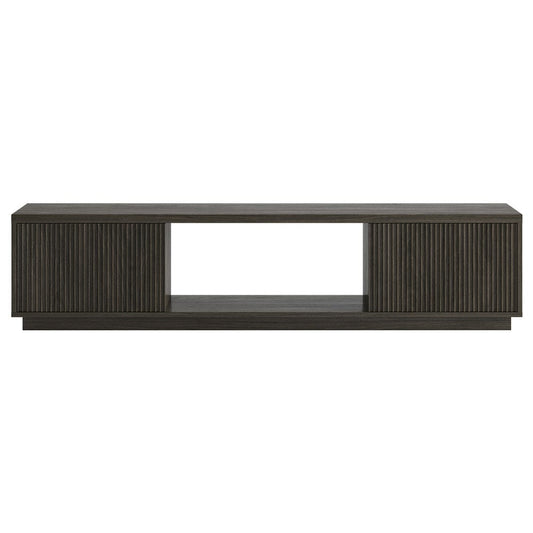Hudson & Canal - Dorian Rectangular TV Stand for TV's up to 78" in Alder Brown - TV2430 view 2
