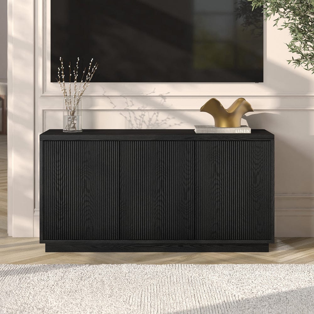 Hudson & Canal - Hanson Rectangular TV Stand for TV's up to 50" in Black Grain - TV2388 view 9