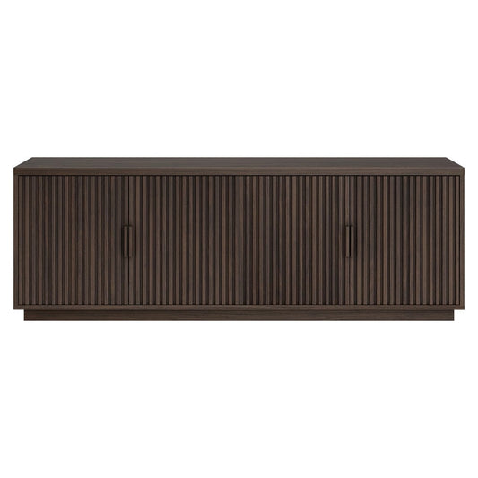 Hudson & Canal - Mero Rectangular TV Stand for TV's up to 75" in Alder Brown - TV2398 view 2