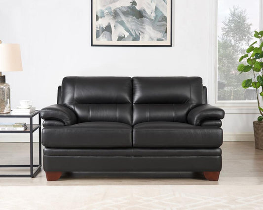 Hydeline - Luxor Loveseat in Black - S806L2-U01-2512 veiw 2